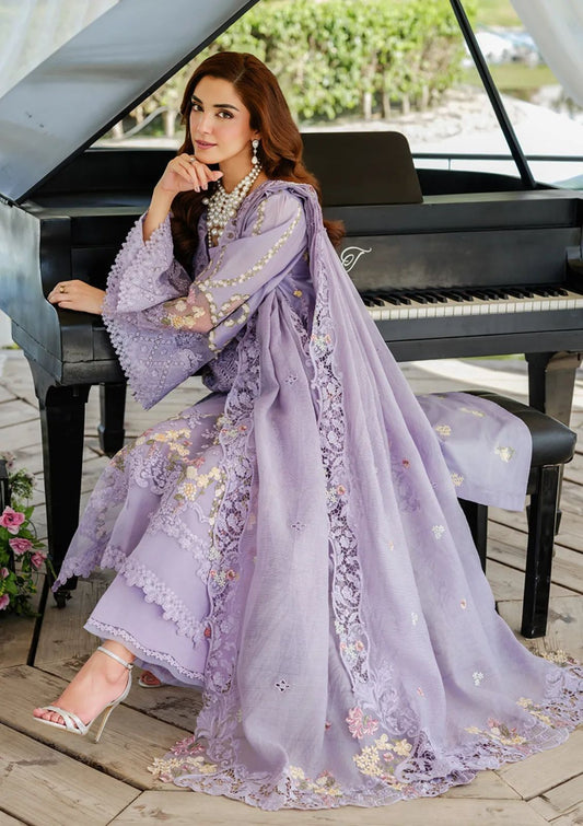 ๐ Luxury Embroidered 3-Piece Airjet Lawn Suit