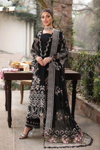 🍂 KAHF 1246 | Premium Embroidered Lawn Suit