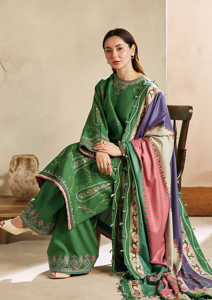 Coco Zara Shahjahan Luxe ’26 | Embroidered Lawn 3PC – 6027